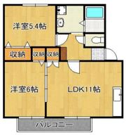 コーラルコート1号館の間取り画像