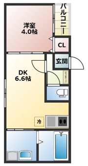 Iris淡路の間取り画像