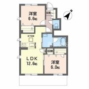 バルビゾン丸亀の間取り画像