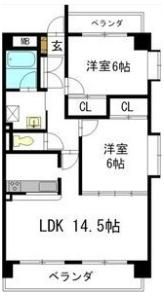 レージュ竜泉の間取り画像