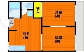 ハイムデアフロイデⅠの間取り画像