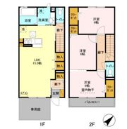 ソシアⅡの間取り画像