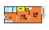 プラジール門田の間取り画像