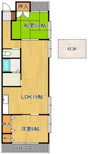 センターヴィレッジ吉祥寺の間取り画像