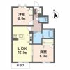 シャーメゾンWEST B棟の間取り画像