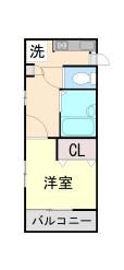 Kハイツの間取り画像