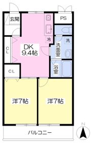 エイデンビル北久米の間取り画像