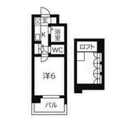 エステムコート梅田茶屋町デュアルスペースの間取り画像