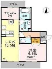 ヴェスコーダの間取り画像