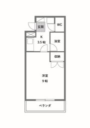レディースキャステルの間取り画像