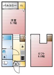 modern palazzo Kuyama Bildの間取り画像