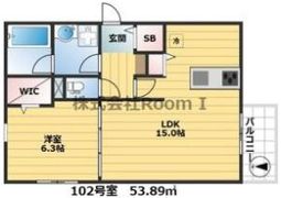 (仮称)大阪市浪速区難波中3丁目ヘーベルメゾンの間取り画像