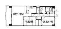 サントノーレ愛大医学部前弐番館の間取り画像