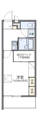 レオパレス秀の間取り画像