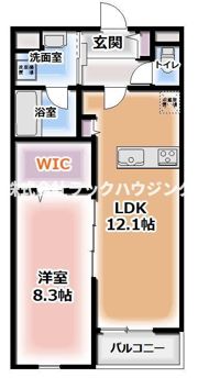 イレーネ守口の間取り画像