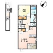 OASISの間取り画像