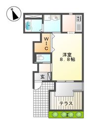 ラ・パーチェの間取り画像