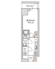 Bandoubashi Rental Apartmentの間取り画像