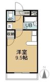 メモリアルハイツの間取り画像