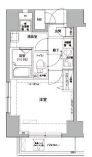 ロメック浅草の間取り画像