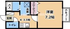 コーポナカムラの間取り画像