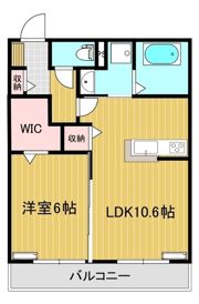 ユアメゾン倉掛の間取り画像