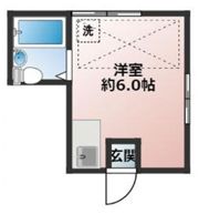 山丘ハイツの間取り画像