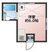 山丘ハイツの間取り画像