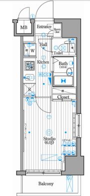 グランド・ガーラ新横浜Northの間取り画像