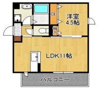 Polonia Matsubara B棟の間取り画像