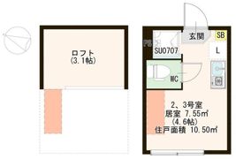 ハーモニーテラス王子Ⅱの間取り画像