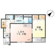 ビバーチェ窪新町の間取り画像