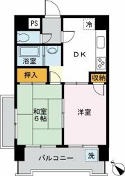 パラスト目黒3丁目の間取り画像
