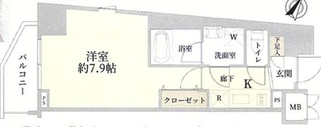 ZOOM南麻布の間取り画像