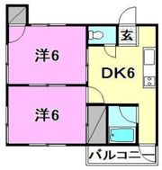 ラ・フェンテ枝松の間取り画像