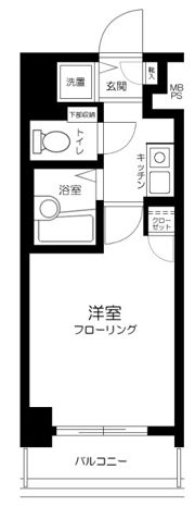 ロイヤルアメニティー池尻大橋の間取り画像