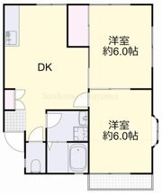 コーポ洋ランCの間取り画像