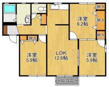 フィオーレIA棟の間取り画像