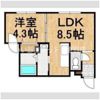 マリオット共栄町の間取り画像