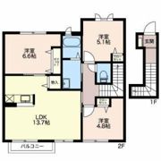 シャルマン小杉の間取り画像