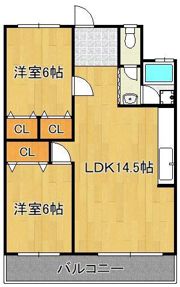 リバーサイドプリンセス篠崎の間取り画像