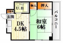 杉広ビルの間取り画像