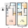 アンソレイェの間取り画像
