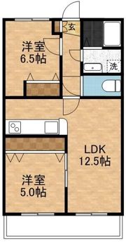 グランピリエの間取り画像