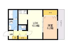 ヴィアロームつつじヶ丘の間取り画像