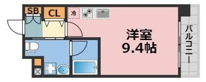 アーバンフラッツ上町の間取り画像