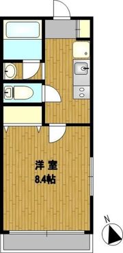 シーレジデンス金沢の間取り画像