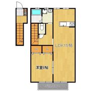 ルネス本城B棟の間取り画像