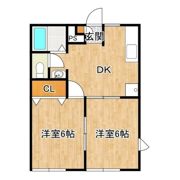 コーポデュオーレの間取り画像
