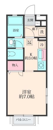 ガーデンハウスAの間取り画像